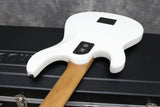 2022 Ernie Ball Music Man DarkRay 5, White Sparkle