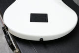 2022 Ernie Ball Music Man DarkRay 5, White Sparkle
