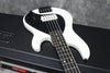 2022 Ernie Ball Music Man DarkRay 5, White Sparkle