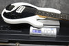2022 Ernie Ball Music Man DarkRay 5, White Sparkle