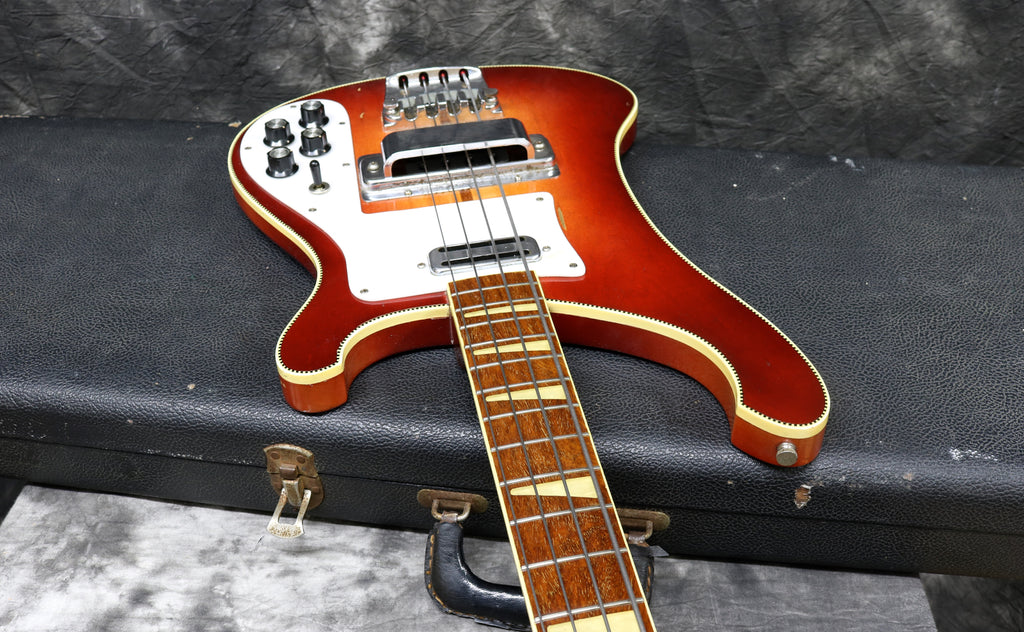 1973 Rickenbacker 4001, Fireglo - Checkered Binding – Andy Baxter Bass ...