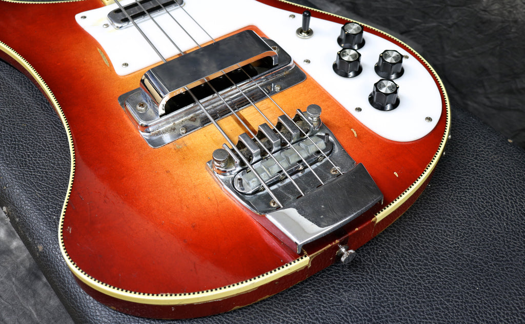 1973 Rickenbacker 4001, Fireglo - Checkered Binding – Andy Baxter Bass ...