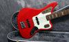 2007 Fender Jaguar Bass, Hot Rod Red