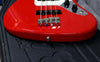 2007 Fender Jaguar Bass, Hot Rod Red