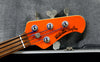 2008 Music Man Stingray 4 H, 3EQ, Fretless With Piezo, Translucent Orange