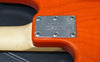 2008 Music Man Stingray 4 H, 3EQ, Fretless With Piezo, Translucent Orange