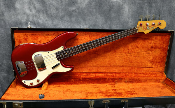 1965 Fender Precision, Candy Apple Red
