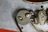 1960 Fender Precision Bass, Fiesta Red Refinish