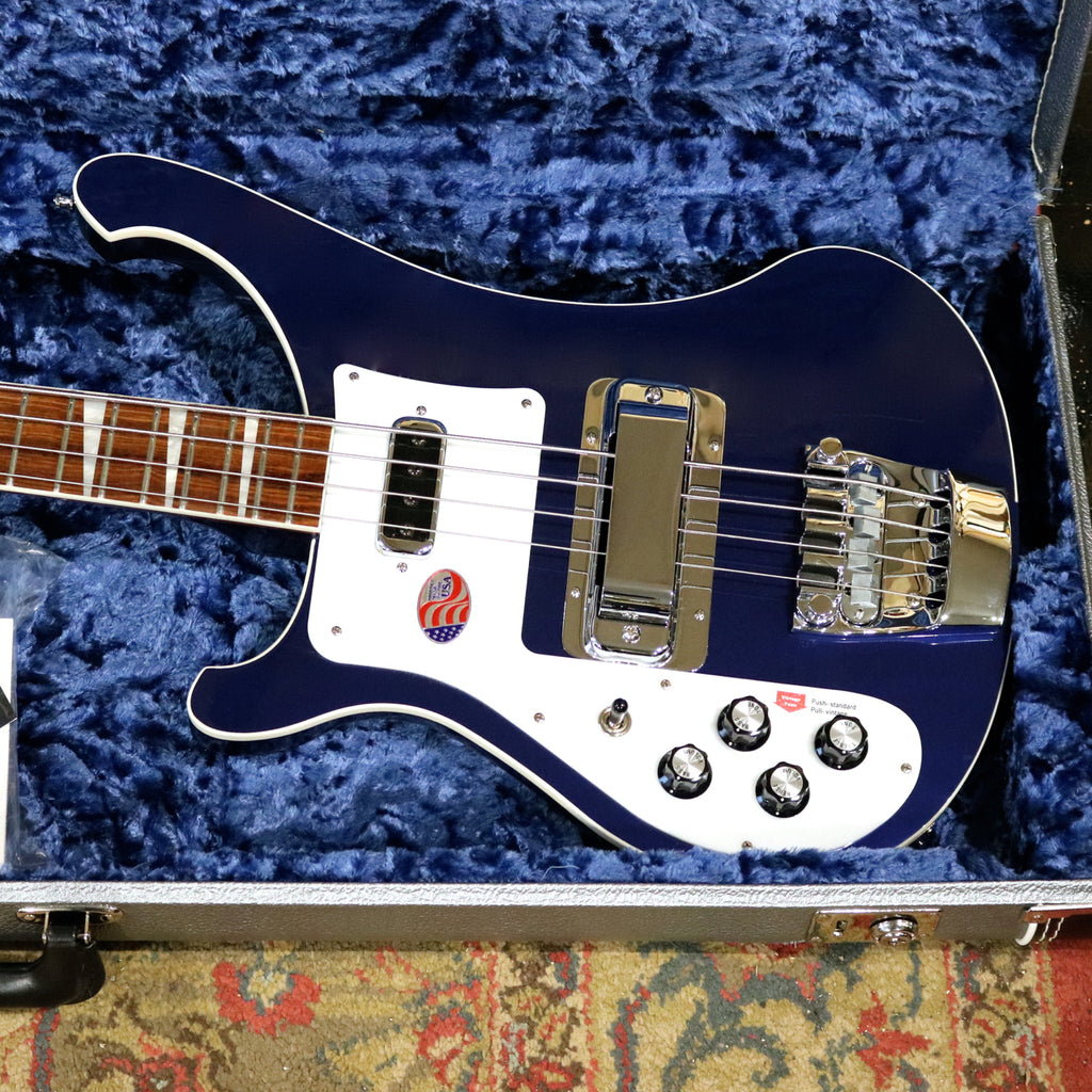 2017 Rickenbacker 4003L, Midnight Blue - Left Handed – Andy Baxter