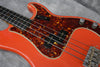 1960 Fender Precision Bass, Fiesta Red Refinish