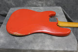 1960 Fender Precision Bass, Fiesta Red Refinish