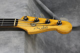1960 Fender Precision Bass, Fiesta Red Refinish