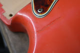 1960 Fender Precision Bass, Fiesta Red Refinish