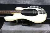 1987 Music Man Stingray, White, 2 band EQ