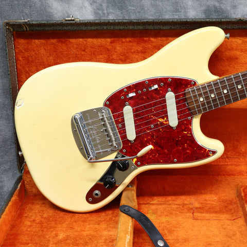 1968 Fender Mustang, Olympic White