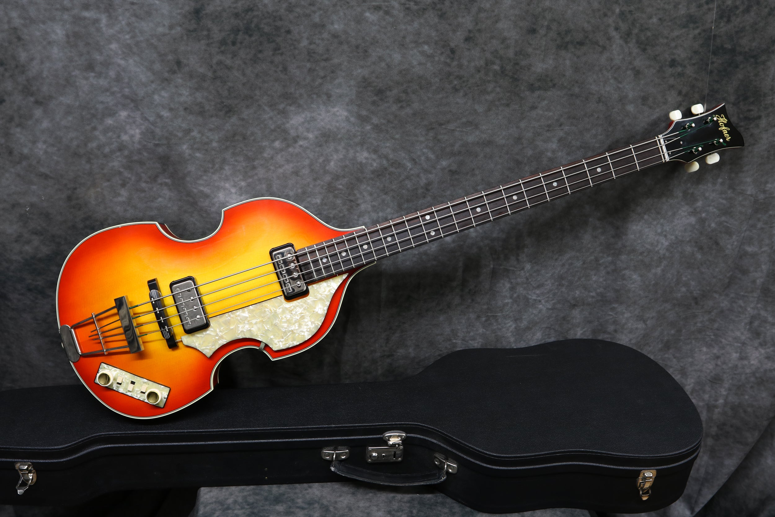 2007 Hofner Custom Shop 62 Reissue 500 1 Cherry Burst Andy
