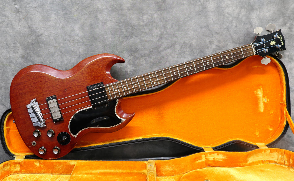 1961 Gibson EB3, Cherry – Andy Baxter Bass & Guitars