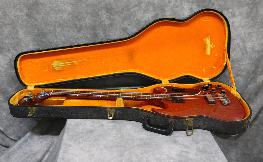 1961 Gibson EB3, Cherry – Andy Baxter Bass & Guitars