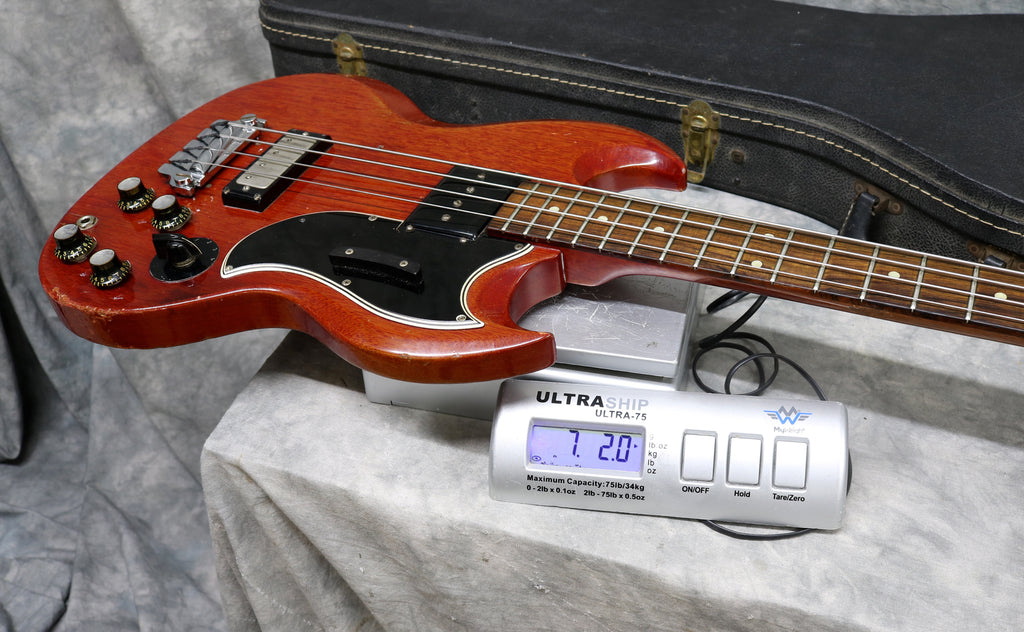 1961 Gibson EB3, Cherry – Andy Baxter Bass & Guitars