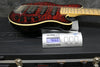 2009 Ernie Ball Music Man 25th Anniversary 5 HSS Bass, Redburst