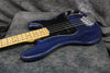 2015 Fender Limited Edition Sandblasted Ash Precision, Sapphire Blue
