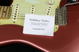 2008 USA Fender Stratocaster, Burgundy Mist Refinish