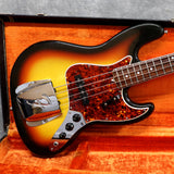 1966 Fender Jazz Bass, Sunburst - Dot & Bound