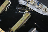1974 Fender Jazz Bass, Black, Pearl Inlays