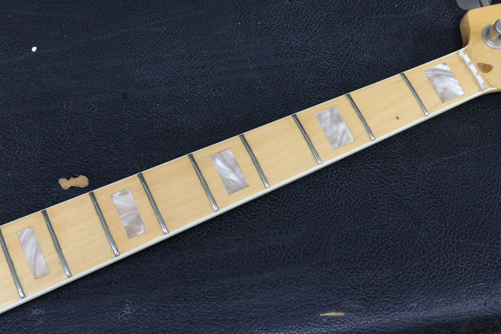 1974 Fender Jazz Bass, Black, Pearl Inlays – Andy Baxter Bass & Guitars