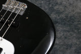 1974 Fender Jazz Bass, Black, Pearl Inlays