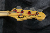 1974 Fender Precision Bass, Fretless,  Black