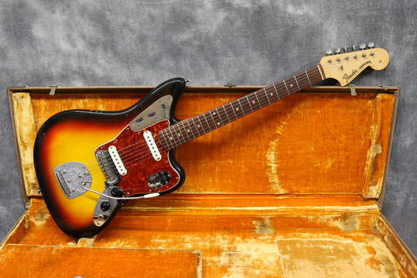 1962 Fender Jaguar, Sunburst, Slab Board