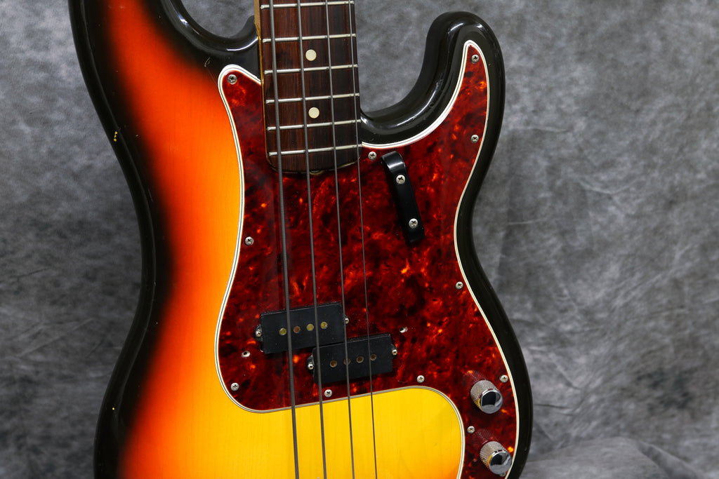 1965 Fender Precision Bass, Sunburst – Andy Baxter Bass & Guitars