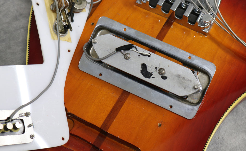 1973 Rickenbacker 4001, Fireglo - Checkered Binding – Andy Baxter Bass ...