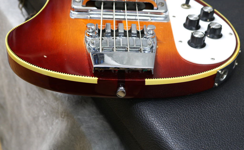 1973 Rickenbacker 4001, Fireglo - Checkered Binding – Andy Baxter Bass ...