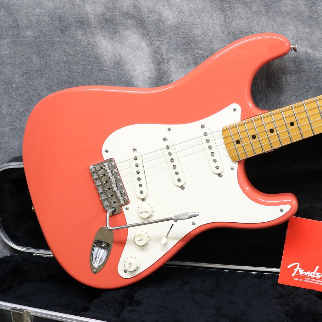 1999 Fender Hank Marvin Stratocaster, Fiesta Red, Made In 1999 Fender Hank Marvin Stratocaster, Fiesta Red, Made In