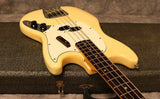 1974 Fender Mustang Bass, Olympic White