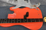 1961 Fender Precision Bass, Fiesta Red Refinish
