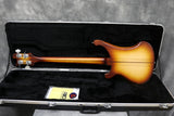 2022 Rickenbacker 4003, Satin Autumnglo, Checker Binding, Ltd Edition