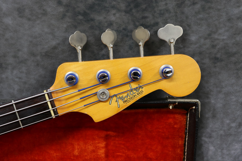 1964 Fender Precision Bass, Sunburst – Andy Baxter Bass & Guitars