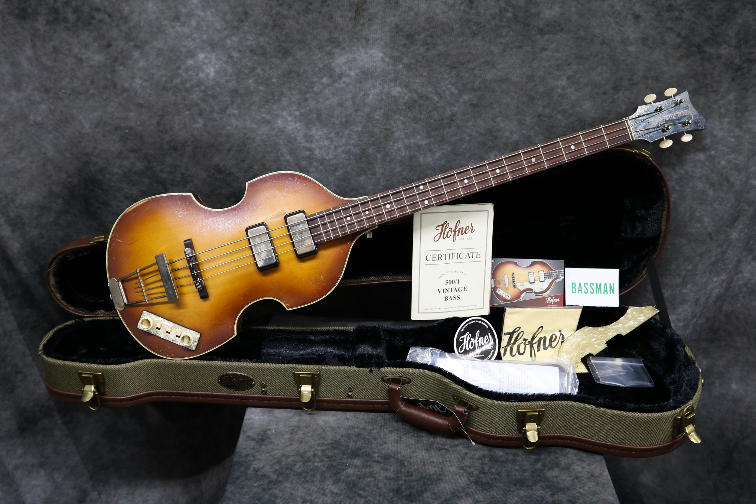 Höfner Violin Bass 1961, 'Cavern Bass Höfner Violin Bass 1961, 'Cavern Bass