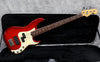 1996 Fender Precision Deluxe, Trans Red