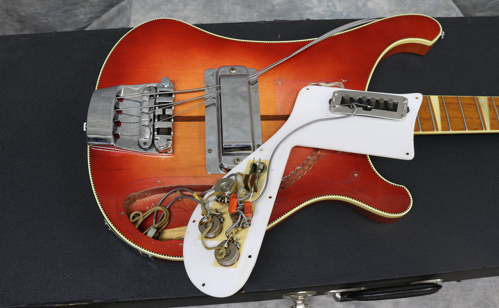 1973 Rickenbacker 4001, Fireglo - Checkered Binding – Andy Baxter Bass ...
