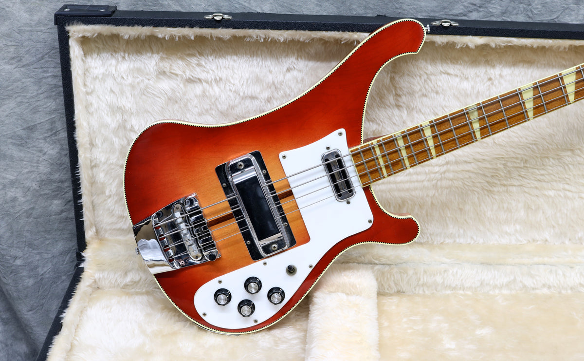 1973 Rickenbacker 4001, Fireglo - Checkered Binding – Andy Baxter Bass ...