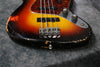 1961 Fender "Stack Knob" Jazz Bass, Sunburst Refinish