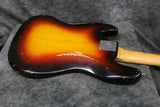 1961 Fender "Stack Knob" Jazz Bass, Sunburst Refinish