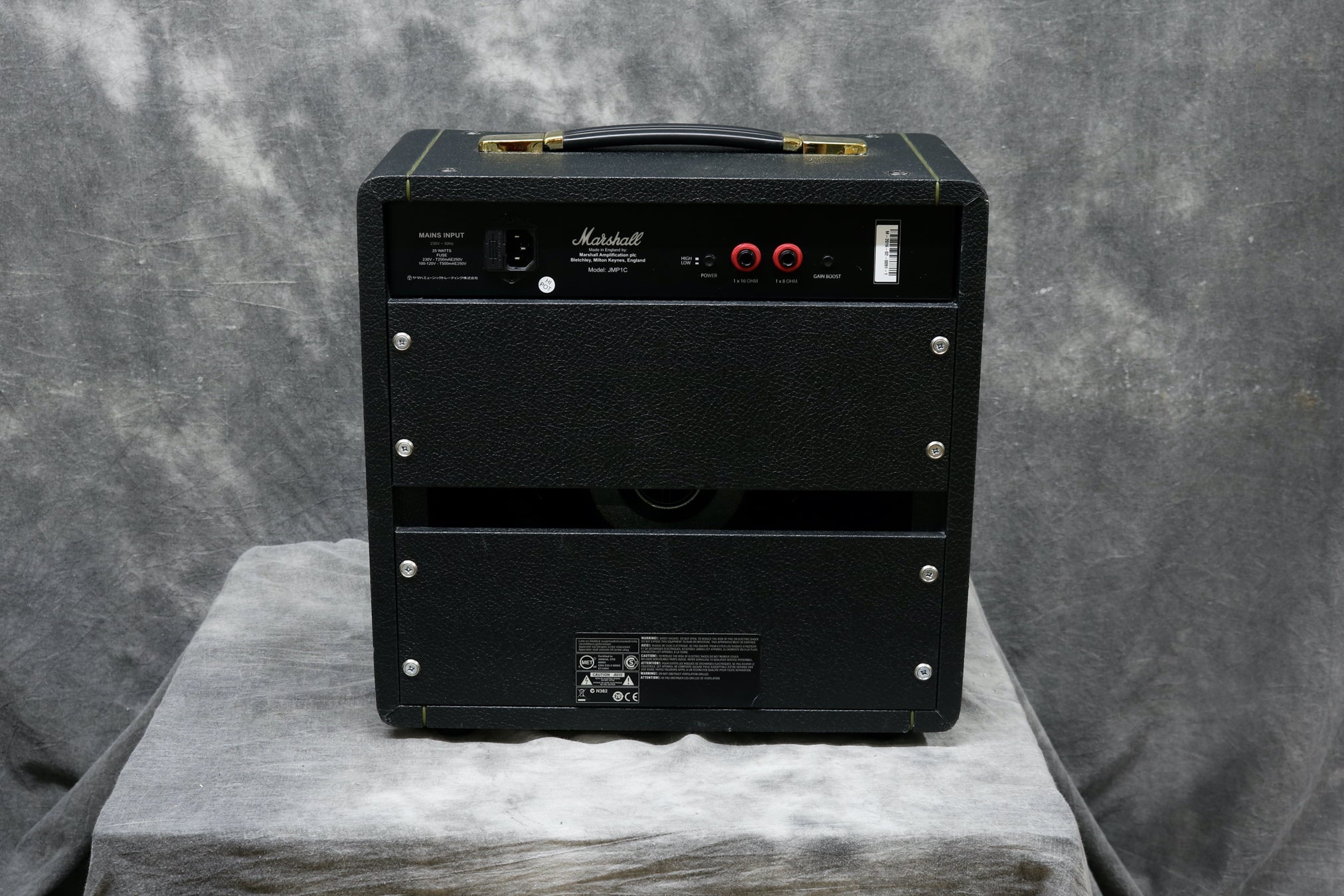 Jmp2012 2012 Marshall JMP-1C, 50th Anniversary 1W combo – Andy Baxter Bass ...