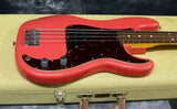 2016 Fender Custom Shop Pino Palladino Precision, Fiesta Red.