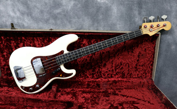 1962 Fender Precision, Olympic White
