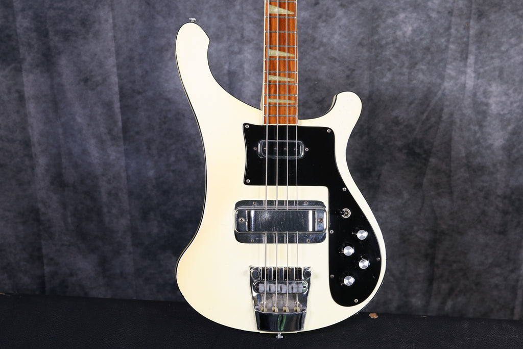 1976 Rickenbacker 4001, White – Andy Baxter Bass & Guitars